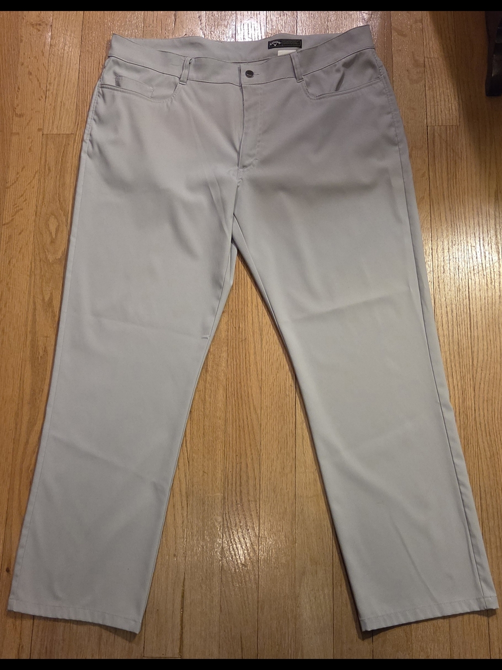 Callaway Light Gray Stretch Golf Chinos